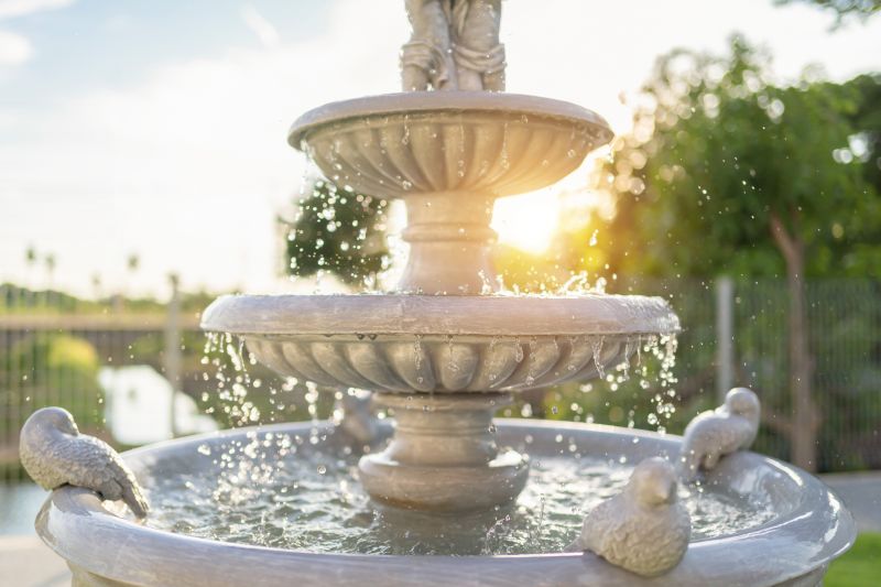 Patio Fountain Installation in Honolulu, HI